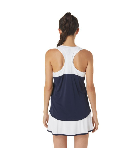 Camiseta por Tênis ASICS Court Mulher Azul-marinho 2