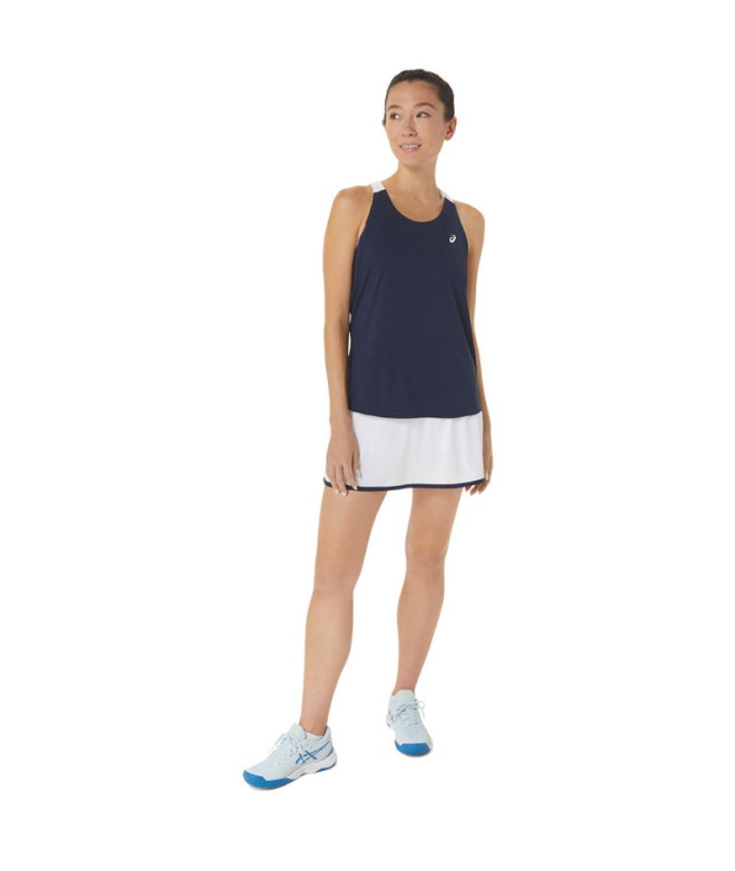 Camiseta por Tênis ASICS Court Mulher Azul-marinho