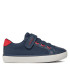 Zapatillas Geox Gisli Niño Navy/Rojo