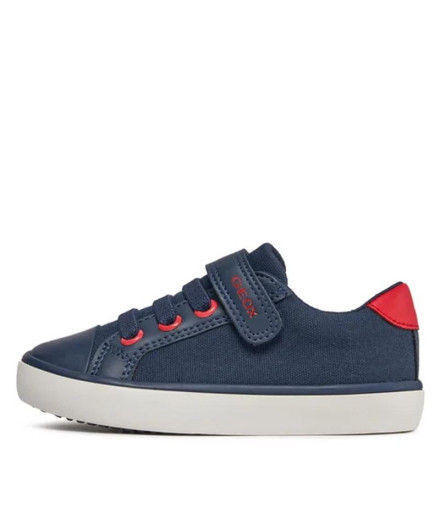 Chaussures Geox Gisli Enfant Marine/Rouge 2