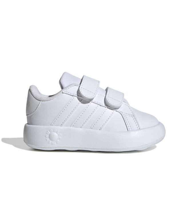 Zapatillas adidas Grand Court 2.0 Cf Infantil Blanco