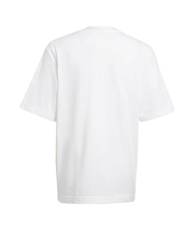 Camiseta adidas Logótipo Future Icons Infantil Branco