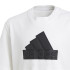Camiseta adidas Logótipo Future Icons Infantil Branco