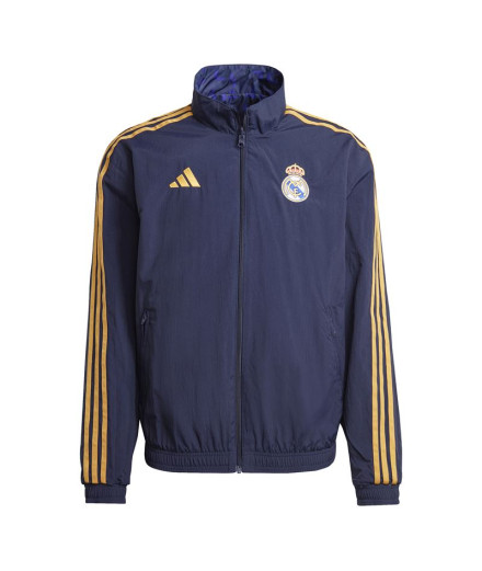 Veste de Football adidas Real Madrid Homme Azul Marino