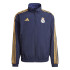Casaco de Futebol adidas Real Madrid Homem Azul Marino