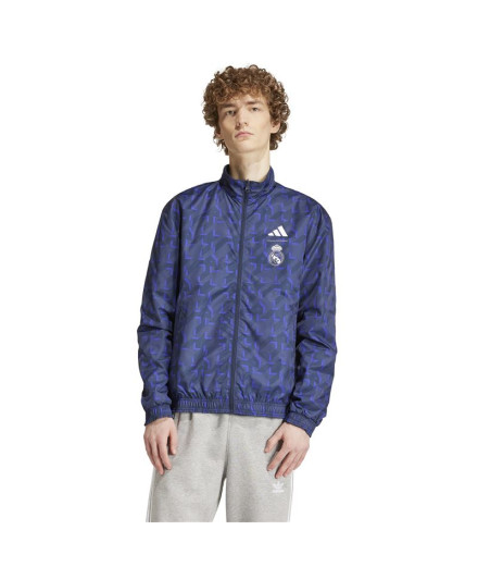 Veste de Football adidas Real Madrid Homme Azul Marino 2