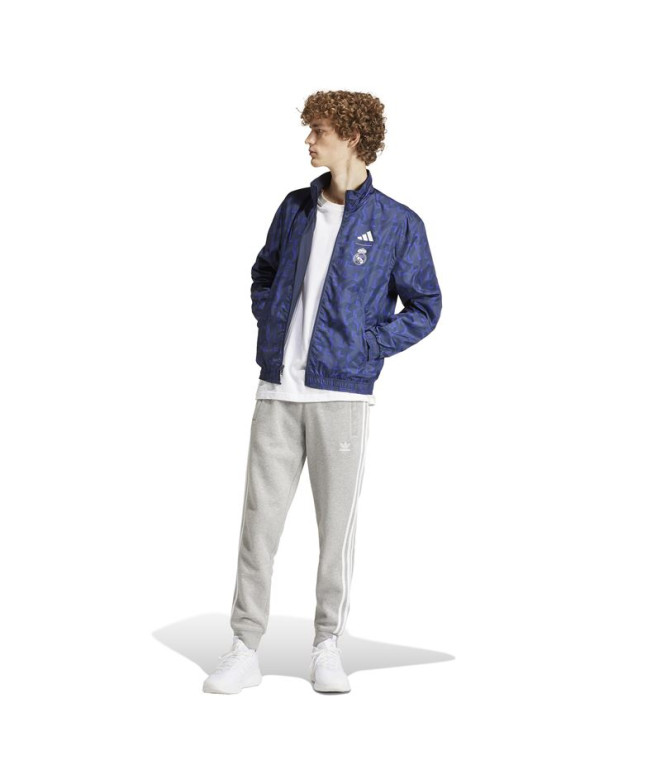 Casaco de Futebol adidas Real Madrid Homem Azul...