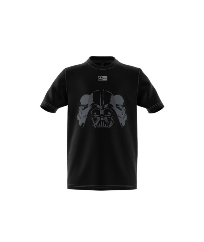 Camiseta adidas X Star Wars Infantil Negro