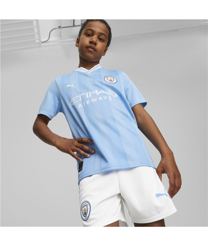 Camiseta Futebol Infantil de Puma Manchester...