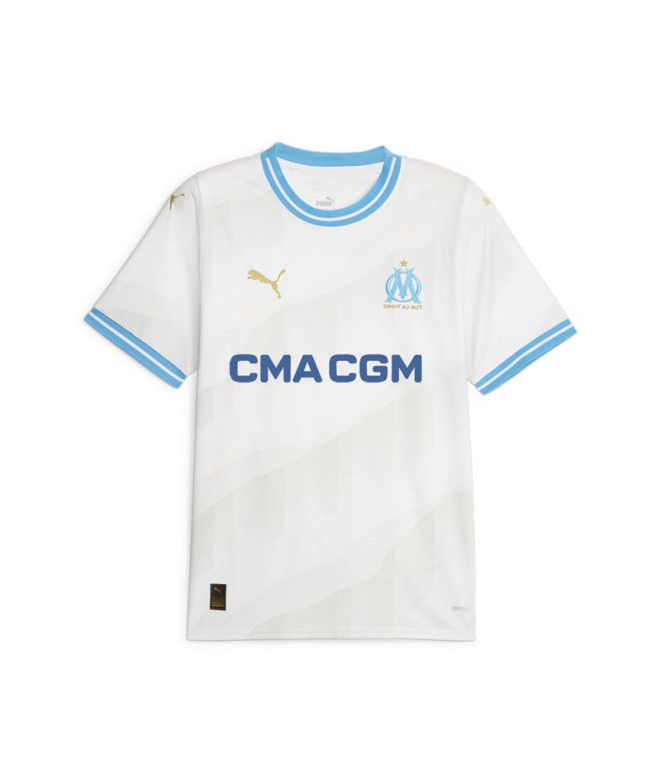Camiseta de Fútbol Puma Olympique de Marsella Repli Hombre Blanco