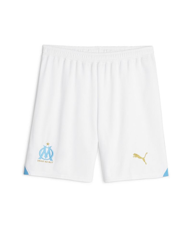 Calça Homem Puma Olympique de Marseille Réplica Branco