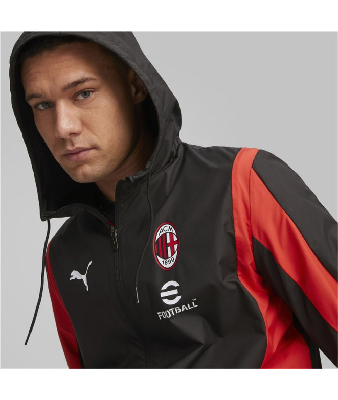 Veste by Football Puma Ac Milan Prematch Woven...