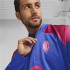 Camiseta por Futebol Puma Ac Milan Training 1/4 Zip Homem Azul