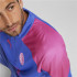 Camiseta por Futebol Puma Ac Milan Training 1/4 Zip Homem Azul