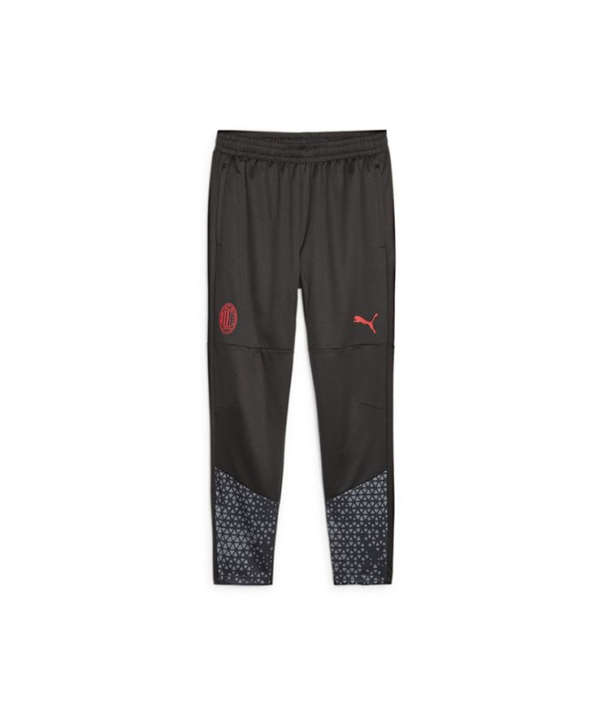 Calça Futebol Homem by Puma Ac Milan Training Cinzento