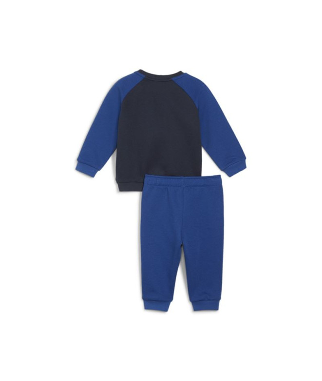 Chándal Puma Minicats Essentials Raglan Bebé Azul