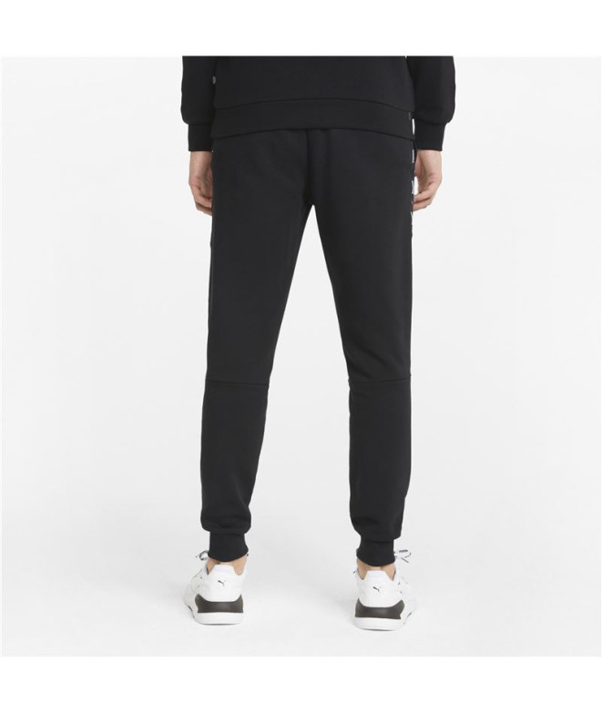 Pantalones Puma Essentials+ Tape Hombre Negro