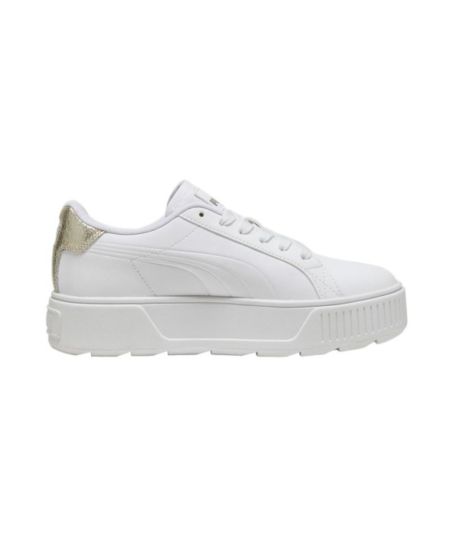 Sapatilhas Puma Karmen Metallic Shine Branco Mulher