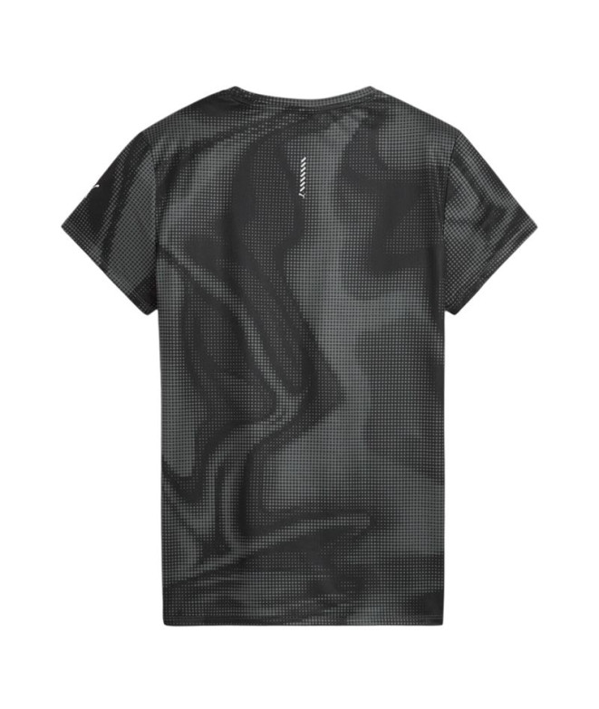 T-shirt Running by Puma Run Favorite AOP Noir...
