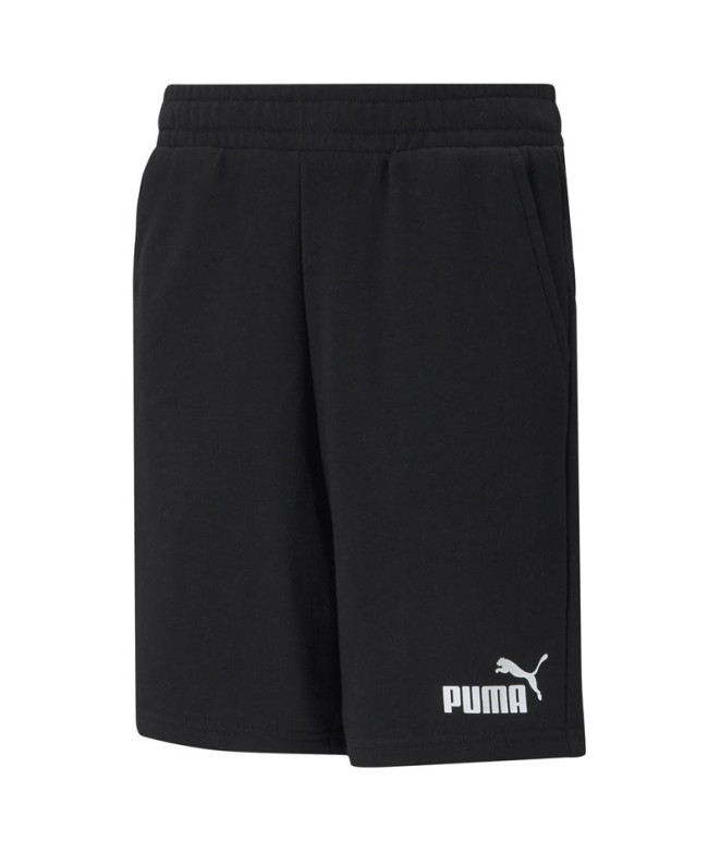 Pantalones Cortos Puma Essentials Sweat Shorts Niño Negro