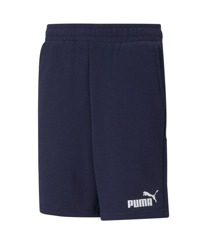 Pantalones Cortos Puma Essentials Sweat Shorts Niño Navy