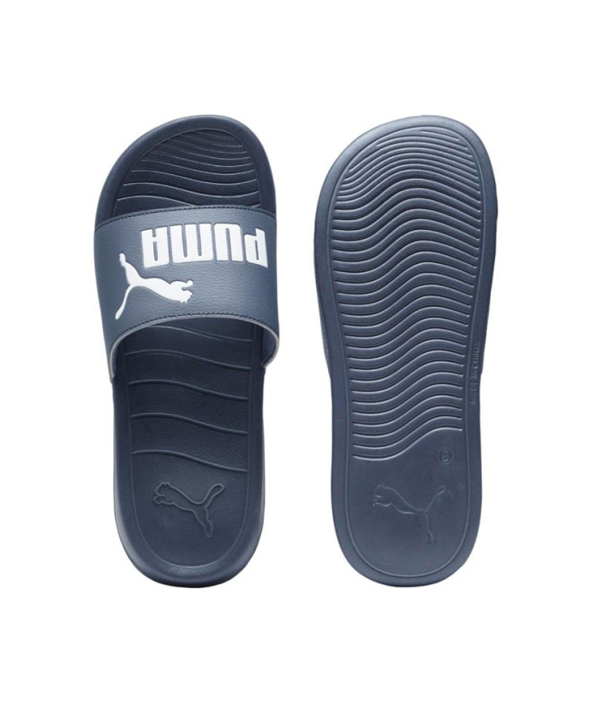 Tongs Puma Popcat 20 Bleu d'encre/Blanc