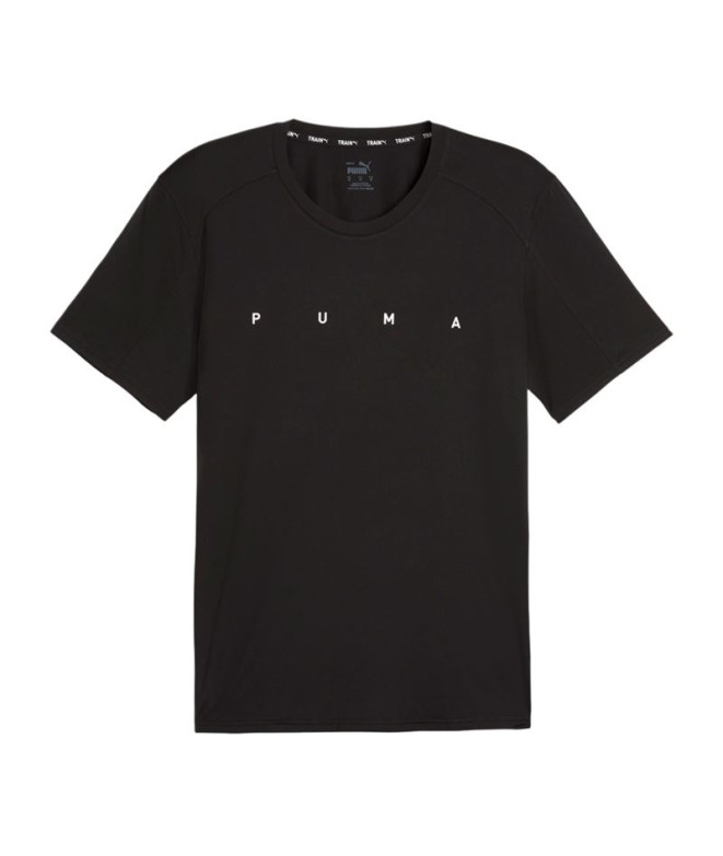 Camiseta Fitness Homem by Puma Cloudspun Engineered Black