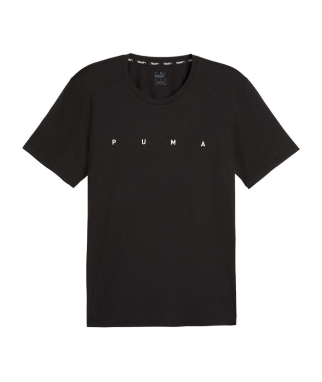 T-shirt by Fitness Puma Cloudspun Engineered Homme Black