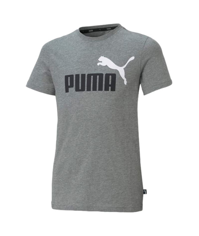 Camiseta Puma Essentials+ 2 Colour Infantil Gris