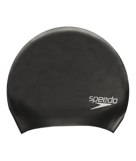 Boné de Natação Speedo Cabelo comprido Preto