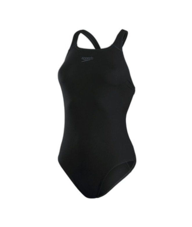 Fato de banho de Natação Speedo Eco Endurance+ Medalist Mulher Preto