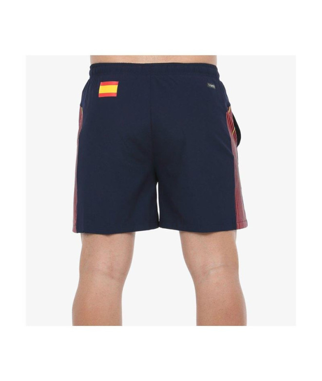 Pantalons short Bullpadel Erado Bleu marine Homme
