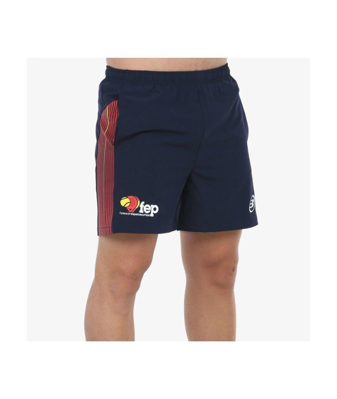Pantalons short Bullpadel Erado Bleu marine Homme