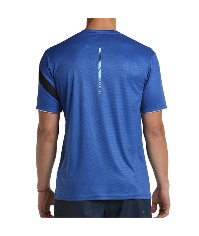 Camiseta Homem Bullpadel lucia Azul