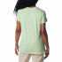 Camiseta de Montanha Columbia Trek™ Graphic Mulher Verde