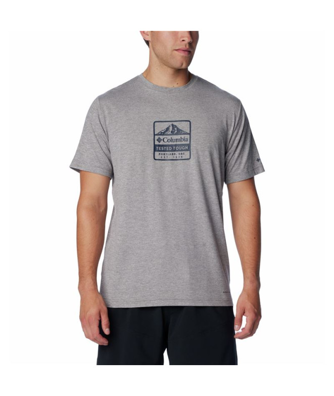 Camiseta de Trail Columbia Kwick Hike™ Graphic Hombre Gris