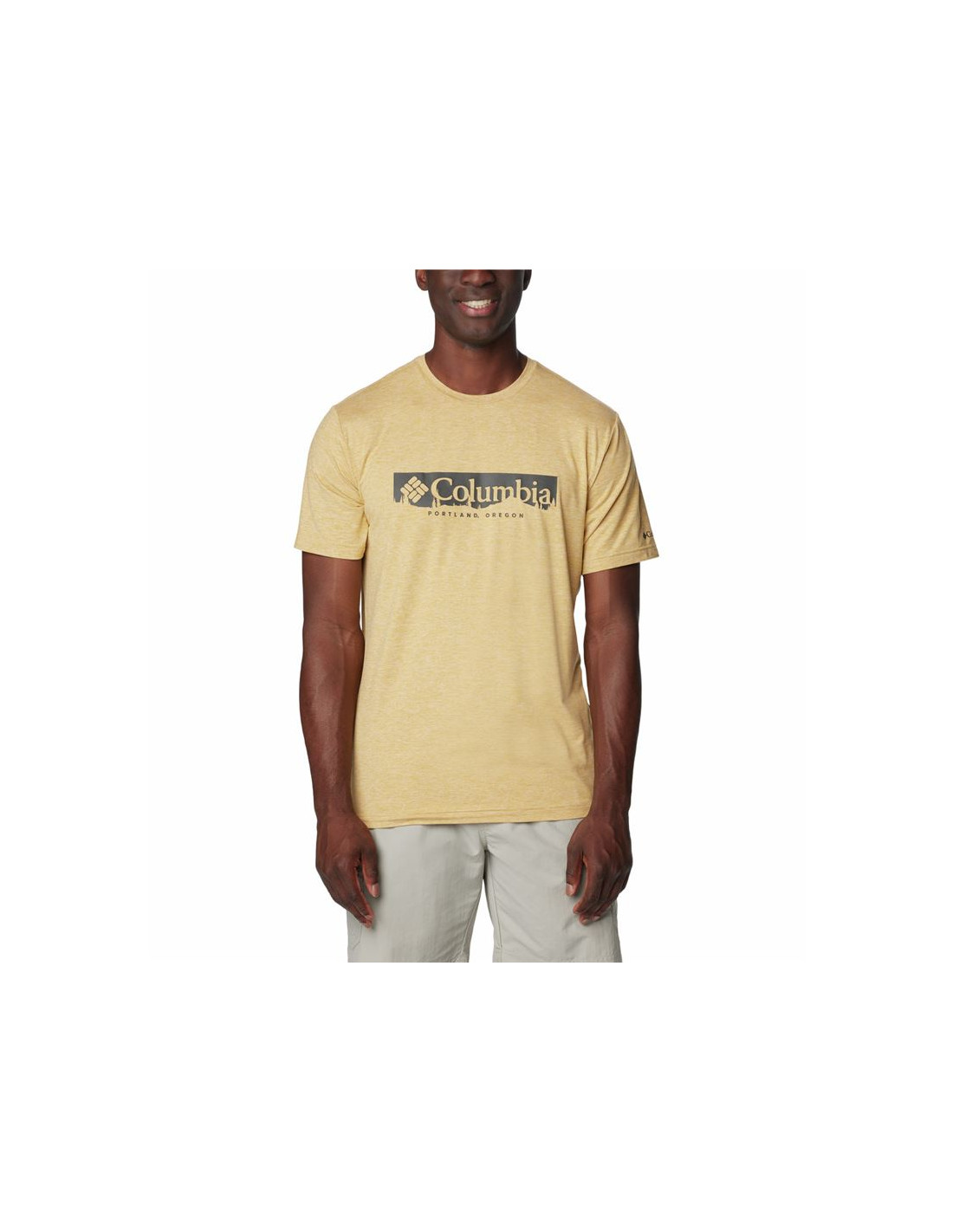 Camiseta por Trail Columbia Kwick Hike™ Graphic Homem Amarelo