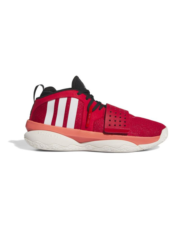Chaussures de Basket-ball adidas Dame 8 Extply Red