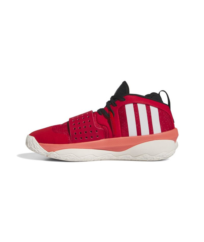 Zapatillas de Baloncesto adidas Dame 8 Extply Rojo