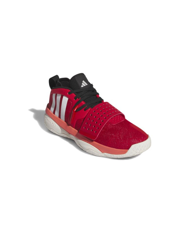 Zapatillas de Baloncesto adidas Dame 8 Extply Rojo