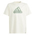 Camiseta adidas Growth da tabela Infantil Broken White Infantil
