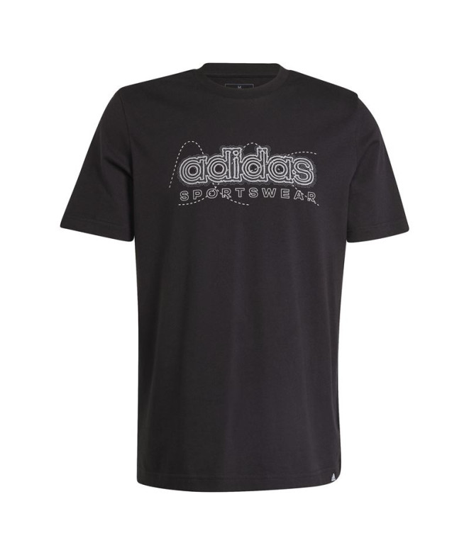 T-shirt adidas Croissance Homme Noir