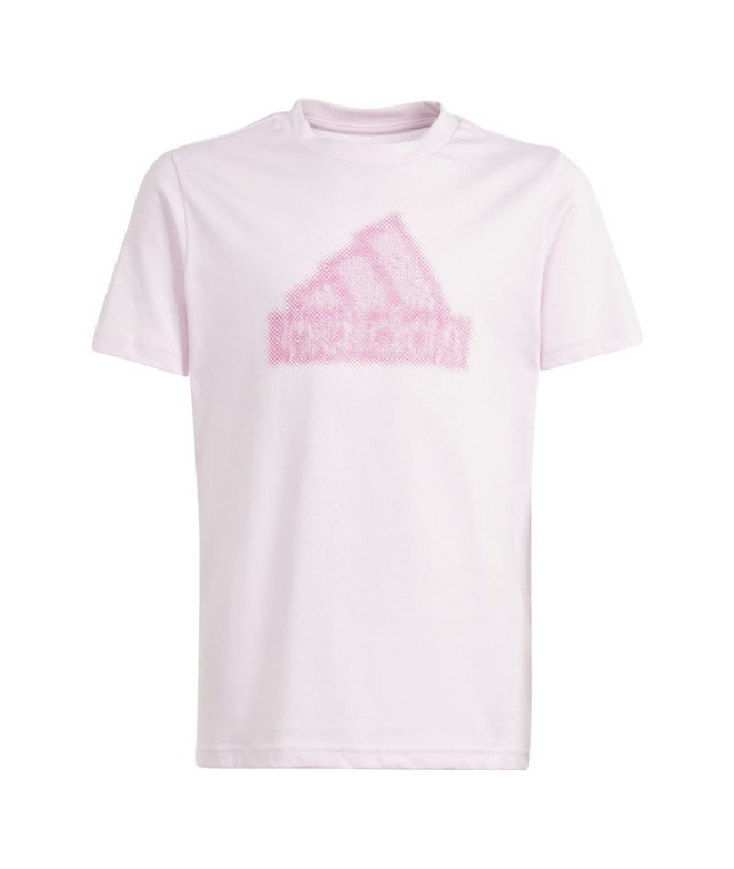 Camiseta adidas Future Icons Infantil Rosa