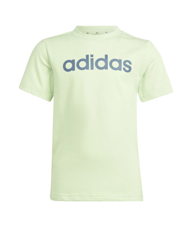 Camiseta adidas Lk Lin Co Infantil Verde
