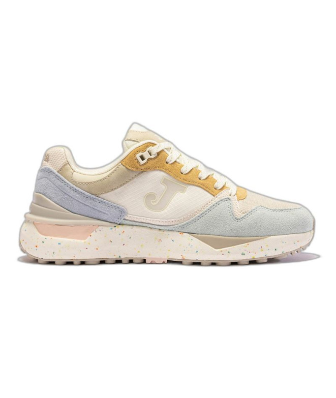 Chaussures Décontracté Joma C.3080 Lady 2416 Beige Vert Rose Fille