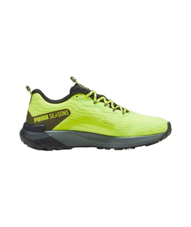 Chaussures trail de Puma Fast-Trac NITRO 2 Lime Homme