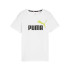 T-shirt Puma Essentials+ 2 Couleurs Enfant Blanc