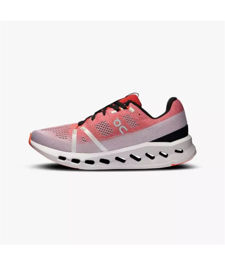 Chaussures de Running On Running Cloudsurfer Femme Rouge 2