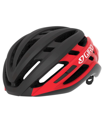 Ciclismo Capacetes de Giro Agilis Matte Black/Bright Red...