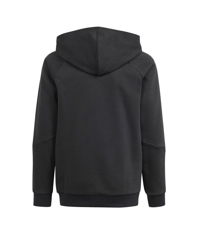 Moletom de Futebol adidas Tiro24 Infantil Preto